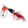 Lingurita Rotativa Zebco 10g Trophy Z-Vibe & Fly No. 4 black body/silver white-red/red fly sinking Lingurita Rotativa Zebco 10g Trophy Z-Vibe & Fly No. 4 black body/silver white-red/red fly sinking