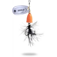 Lingurita Rotativa Zebco 10g Trophy Z-vibe & Fly No. 4 Orange Body/silver/black Fly Sinking
