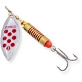 Lingurita Rotativa Zebco 6g Trophy Z-River No. 1 silver/red dots sinking