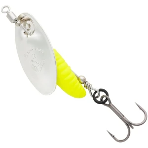 Lingurtia Rotativa SAVAGE GEAR Grub Spinners, Silver Yellow, Nr.0, 2.2g, 1buc/pac