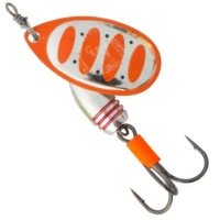 Lingurtia Rotativa Savage Gear Rotex Spinner, Nr.5, Fluo Orange Silver, 14g, 1buc/pac