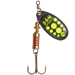 Rotativa DAM Effzett Standard Nr.3, Black Yellow, 6g Rotativa DAM Effzett Standard Nr.3, Black Yellow, 6g