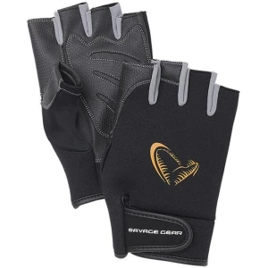 MANUSI SAVAGE GEAR NEOPREN CU DEGETE TAIATE BLACK MAR.M MANUSI SAVAGE GEAR NEOPREN CU DEGETE TAIATE BLACK MAR.M