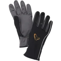 MANUSI SAVAGE GEAR SOFTSHELL WINTER BLACK MAR.L