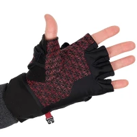 Manusi Fox Rage Fingerless Mitten Gloves, Marimea L