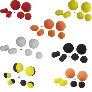 Pop Up Spuma Carp Spirit Flotanta Tic Tac Foam Baits 12buc/blister Alb