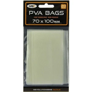 Pungi PVA NGT 70x100mm, 20buc/plic Pungi PVA NGT 70x100mm, 20buc/plic