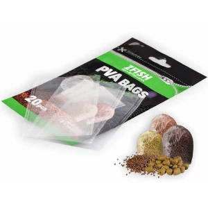 Pungi PVA ZFISH Marime L, 100x130mm, 20buc Pungi PVA ZFISH Marime L, 100x130mm, 20buc