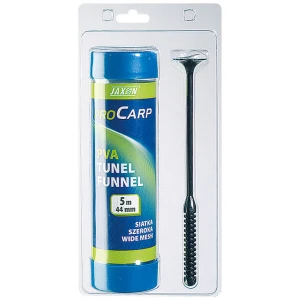 TUNEL PLASA PVA JAXON SLOW CU INCARCATOR 23mm 5M