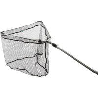 Minciog Aluminiu Zfish Landing Net Nfx Rubber Mesh, 240cm, 3seg