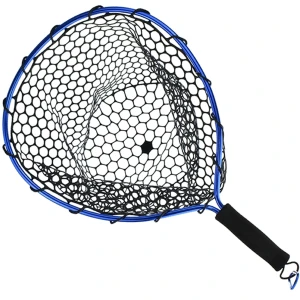Minciog RTB Rubber Landing Net Black and Blue, 30x35cm Minciog RTB Rubber Landing Net Black and Blue, 30x35cm