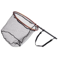 Minciog Telescopic SAVAGE GEAR cu Plasa Cauciucata Street Fishing, 50x45x45cm, 250cm