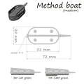 Momitor Orange  Method Boat 90g 