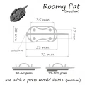 Momitor Orange Method Roomy Flat DF530 30gr Momitor Orange Method Roomy Flat DF530 30gr