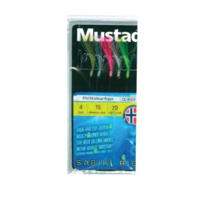 TAPARINA MUSTAD MULTICOLOUR FLASH NR.4 5BUC/PLIC