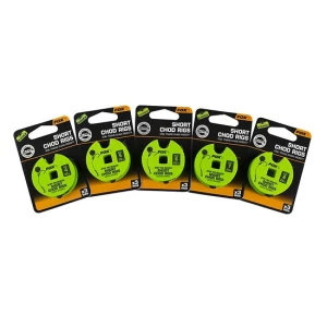 CARLIGE LEGATE FOX Edge Armapoint stiff rig beaked Chod rigs 25lb sz7 SHORT 3BUC