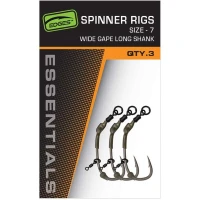 Carlige Legate Fox Edges Spinner Rig, Nr.6, 3buc/pac