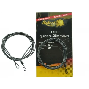 Inaintas Select Baits Leader with Quick Change Swivel 100Cm Inaintas Select Baits Leader with Quick Change Swivel 100Cm