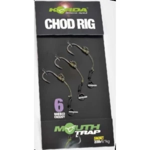 KORDA MONTURA CHOD RIG SCURT NR.4/20LB 3BUC/PL KORDA MONTURA CHOD RIG SCURT NR.4/20LB 3BUC/PL