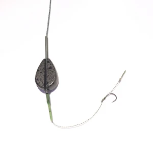 MONTURA INLINE LEADCORE FL PLUMB INTERSCHIMBABIL PLAT 80G CARLIG NR 8