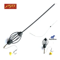 Montura Attack Momitor Inline 50g, Carlig Hayabusa K1 Nr.610, Porumb Silicon