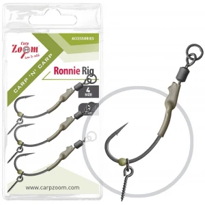 Montura Carp Zoom Ronnie Rig Nr.4, 3buc/pac