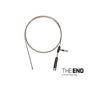 Montura Delphin THE END Leadcore HELI / 3buc 80cm