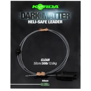 Montura Elicopter cu Vartej Rapid KORDA Dark Matter Leader Heli-Safe, Gravel, 40lbs, 1m