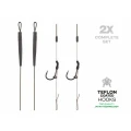 Montura Fir Textil ZFISH Skin Tungsten Rig, 25lbs, Nr.8, 2buc/pac Montura Fir Textil ZFISH Skin Tungsten Rig, 25lbs, Nr.8, 2buc/pac