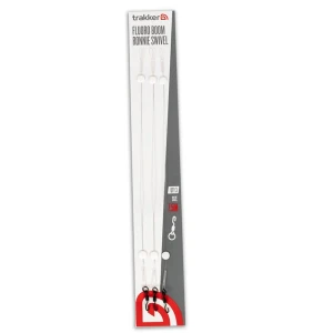 Montura Fluorocarbon Ronnie Rig TRAKKER Fluoro Boom Ronnie Swivel, 19cm, 30lbs, 3buc/pac