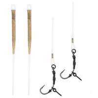 Montura Fluorocarbon Zfish Ronnie Rig, 25lbs, Nr.6, 2buc/pac