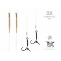 Montura Fluorocarbon ZFISH Ronnie Rig, 25lbs, Nr.8, 2buc/pac Montura Fluorocarbon ZFISH Ronnie Rig, 25lbs, Nr.8, 2buc/pac