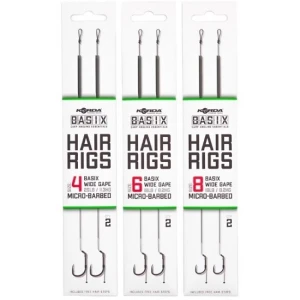 Montura KORDA Basix Wide Gape Nr.4, 25lbs, 2buc/pac