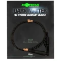Montura Plumb Pierdut KORDA Dark Matter Leader QC Hybrid Clip, Gravel, 30lbs, 50cm Montura Plumb Pierdut KORDA Dark Matter Leader QC Hybrid Clip, Gravel, 30lbs, 50cm