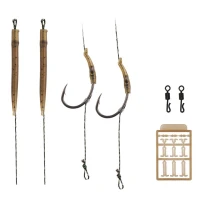 Montura ZFISH Crang Carp, 25lbs, Nr.4, 2buc/pac