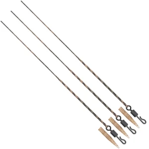 Monturi FOX Edges Camo Submerge Leaders 30lb + Conuri Antitangle, 3buc/pac