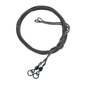 Monturi Lead Core cu Vartej si Inel, 80cm, 2buc/set