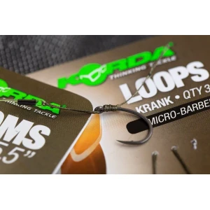 Riguri Korda Loops Krank Micro-Barbed Nr8 18lbs 3buc/blister