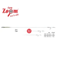 Set Monturi Carp Zoom Tempo Hair Rig Nr.6 23cm 2buc/plic