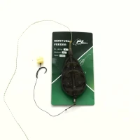 Montura Feeder Fl Method Fara Tija 60g Carlig Nr 10 Spin 10mm Cu Porumb Flotant E V