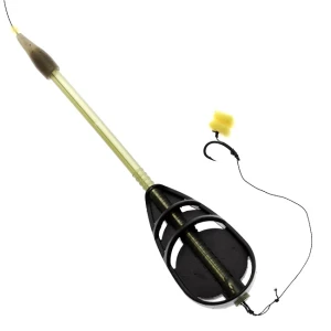 MONTURA METHOD FEEDER PRO FL DISTANCE CU TIJA CU SPIN 7MM 40G CARLIG NR 12