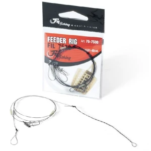 Montura Filfishing Feeder Rig 40cm, 0.24mm, 2buc/pac Montura Filfishing Feeder Rig 40cm, 0.24mm, 2buc/pac