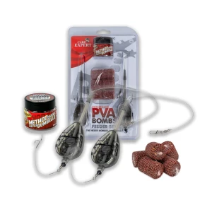 Set Montura Rapid PVA Bomb, 30g+30g