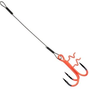 Montrura BKK Spear UVO Stinger 7x7 Wire Zander, 8cm, 0.36mm, Nr.4, 7kg, 2buc/pac