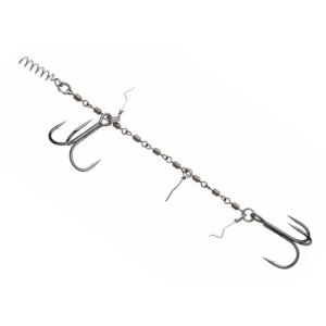 Montura Abu Garcia Beast Chain Stingers L, Nr.3/0, 2buc/plic Montura Abu Garcia Beast Chain Stingers L, Nr.3/0, 2buc/plic