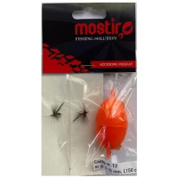 Montura Mostiro Clean / Pastrav, 2muste + Buldo, Carlig Nr.14