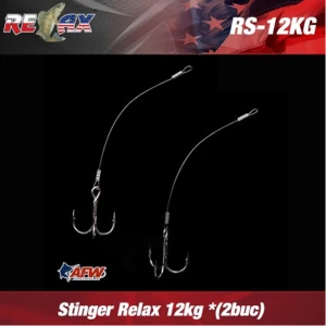 Montura Relax Stinger 12 kg 10cm nr.8 2buc/plic Montura Relax Stinger 12 kg 10cm nr.8 2buc/plic