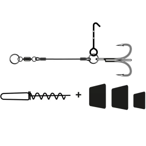 Montura VMC Belly Pike Rig, 5-10-15g Montura VMC Belly Pike Rig, 5-10-15g