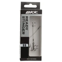 Stinger BKK Assist Spear HD 7x7 Wire Pike, 46.5kg, 0.90mm, Nr.2/0, 14cm, 2buc/pac