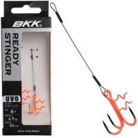 Stinger BKK Assist Spear UVO HD 7x7 Wire Pike, 46.5kg, 0.90mm, Nr.1/0, 12cm, 2buc/pac